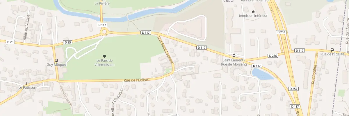 Plan du 1T Rue Saint Laurent à Villemoisson-sur-Orge