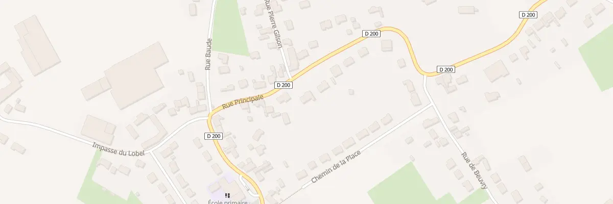 Plan du 1292 Rue Principale à Campagne-lès-Wardrecques