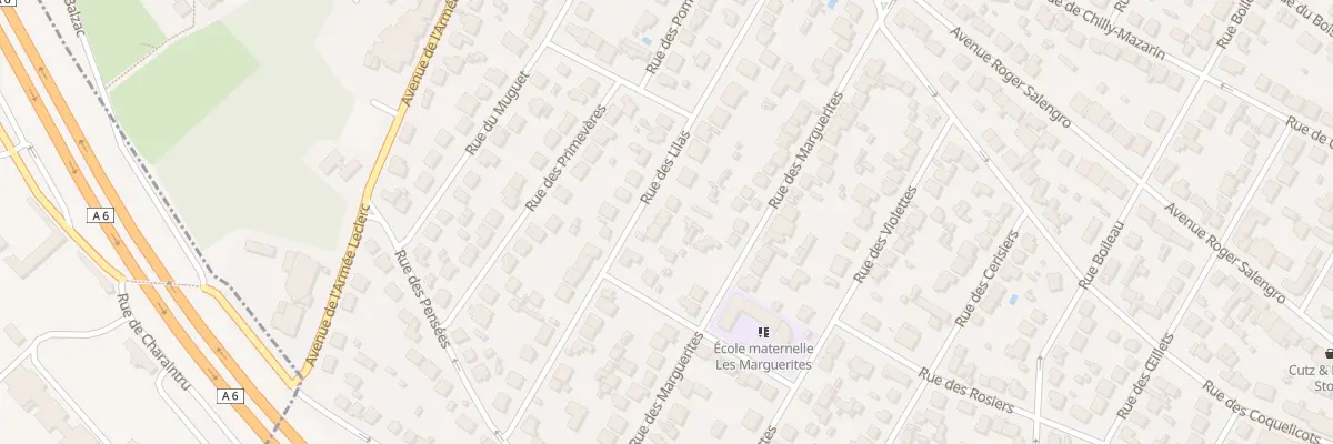 Plan du 30 Rue des Lilas à Savigny-sur-Orge