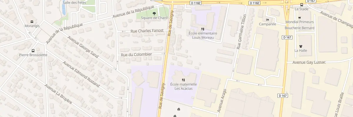 Plan du 29 Rue de Savigny à Morangis