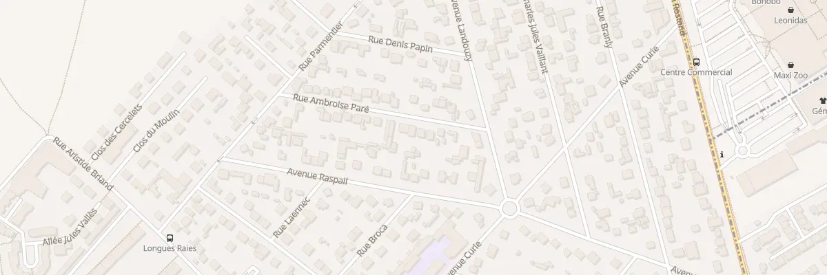 Plan du 11 Rue Ambroise Paré à Domont