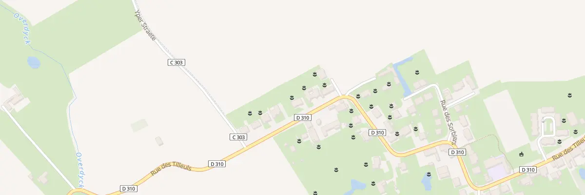 Plan du 840 Rue des Tilleuls Cd310 à Eringhem