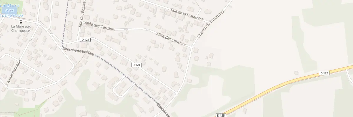Plan du 17 Che de Luzarches à Saint-Brice-sous-Forêt