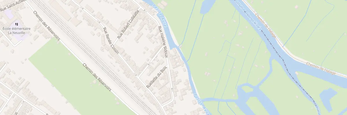 Plan du 81 Rue Haleine Ridoux à Amiens