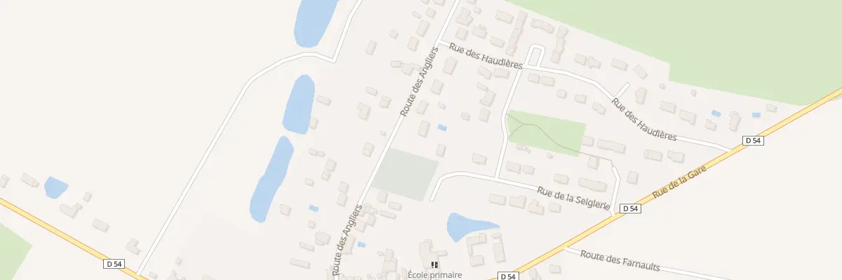 Plan du 10 Rte des Angliers à Villemurlin