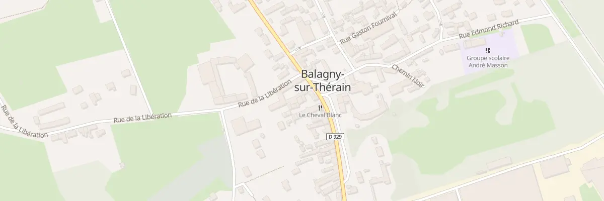 Plan du 6B Pl Gabriel Péri à Balagny-sur-Thérain