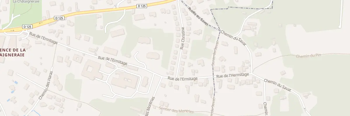 Plan du 7 Rue Christine à Montmorency