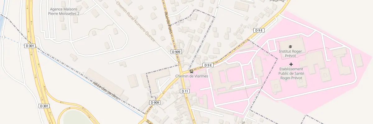 Plan du 56 Rue de Paris à Moisselles
