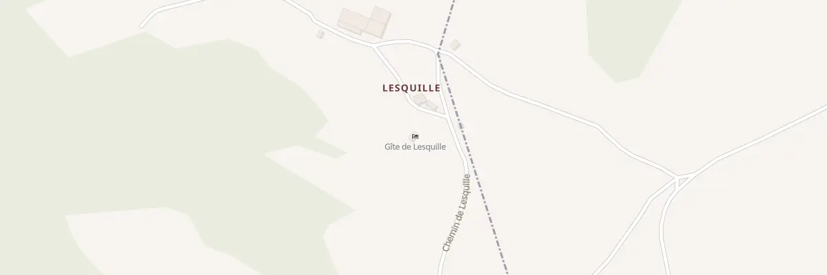 Plan du 2 Che de Lesquille à Conques-en-Rouergue