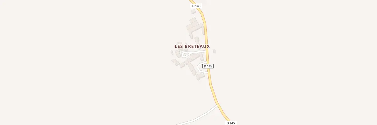 Plan du 40 Les Breteaux à Crézançay-sur-Cher