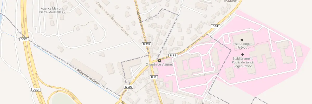 Plan du 56 Rue de Paris à Moisselles