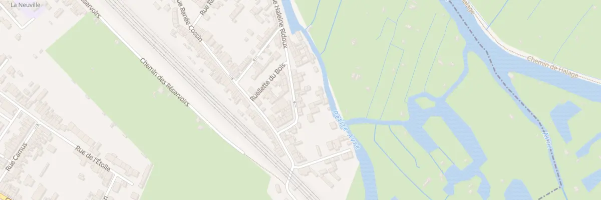Plan du 103 Rue Haleine Ridoux à Amiens
