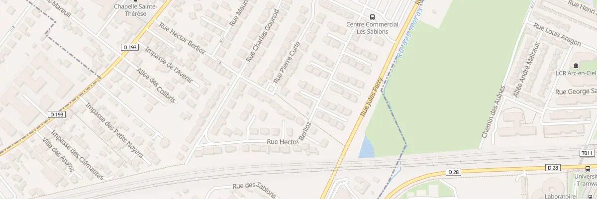 Plan du 4 Vla Sisley à Montmagny