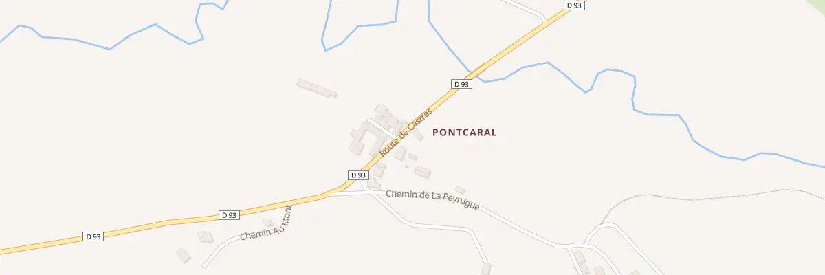 Plan du 7 Rte de Castres à Noailhac