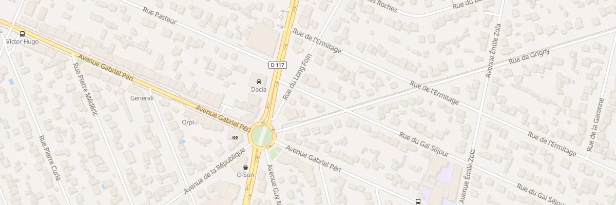 Plan du 4 Rue Gai Séjour à Sainte-Geneviève-des-Bois