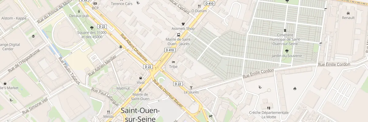 Plan du 31 Bd Jean Jaurès à Saint-Ouen-sur-Seine