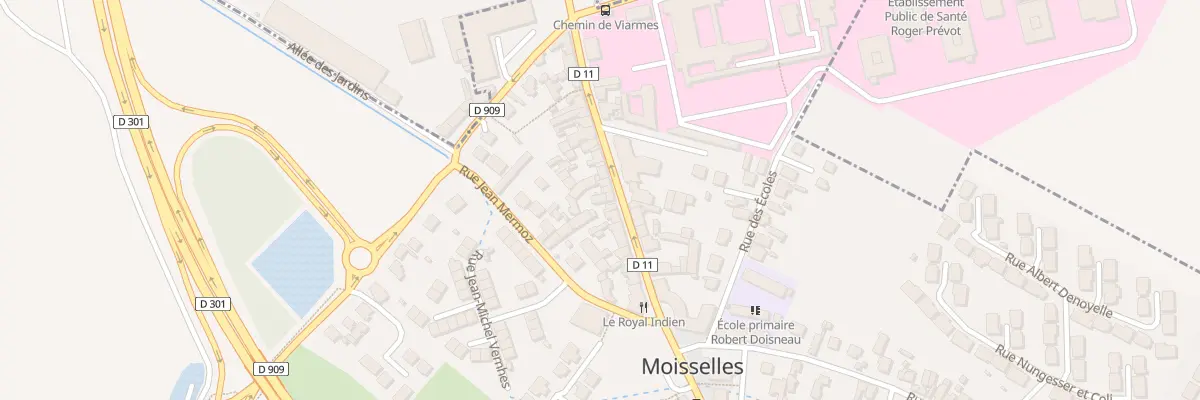 Plan du 37 Rue de Paris à Moisselles