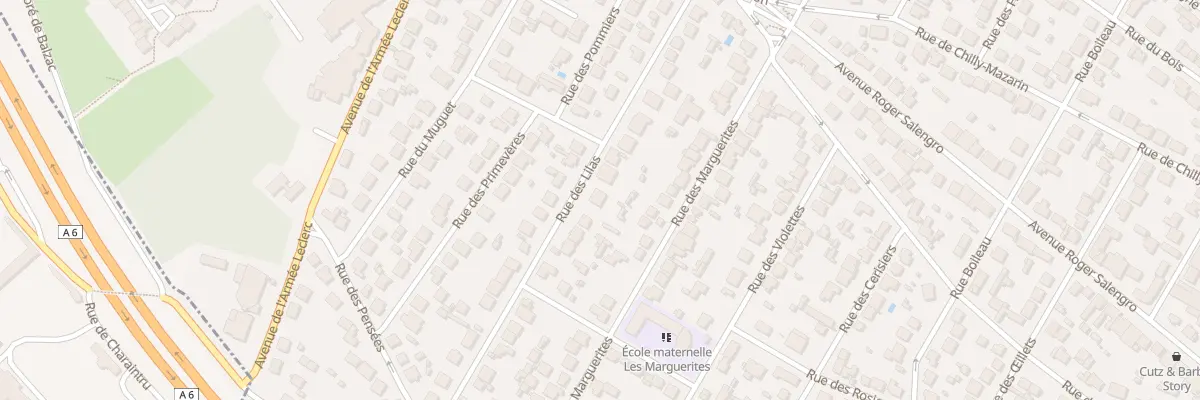 Plan du 36 Rue des Lilas à Savigny-sur-Orge