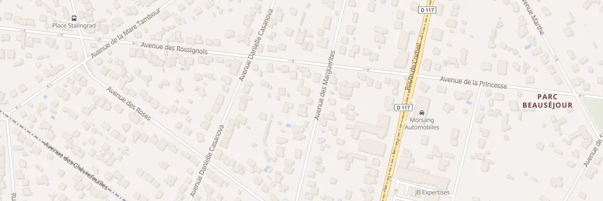 Plan du 36 Av des Marguerites à Villemoisson-sur-Orge
