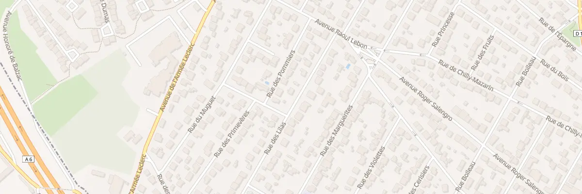 Plan du 35 Rue des Lilas à Savigny-sur-Orge