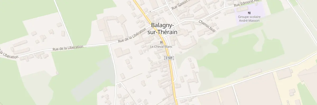 Plan du 22 Pl Gabriel Péri à Balagny-sur-Thérain