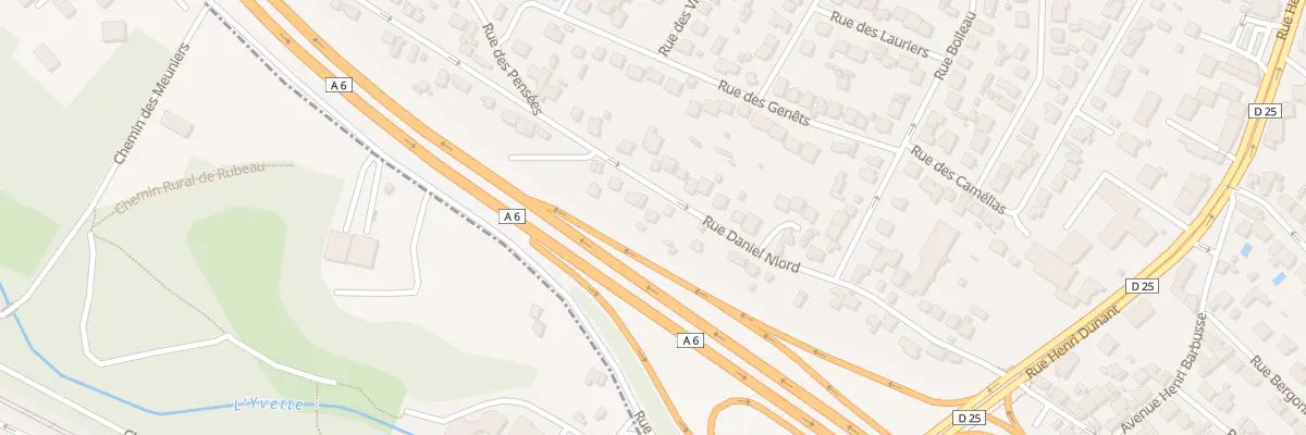 Plan du 43 Rue Daniel Niord à Savigny-sur-Orge