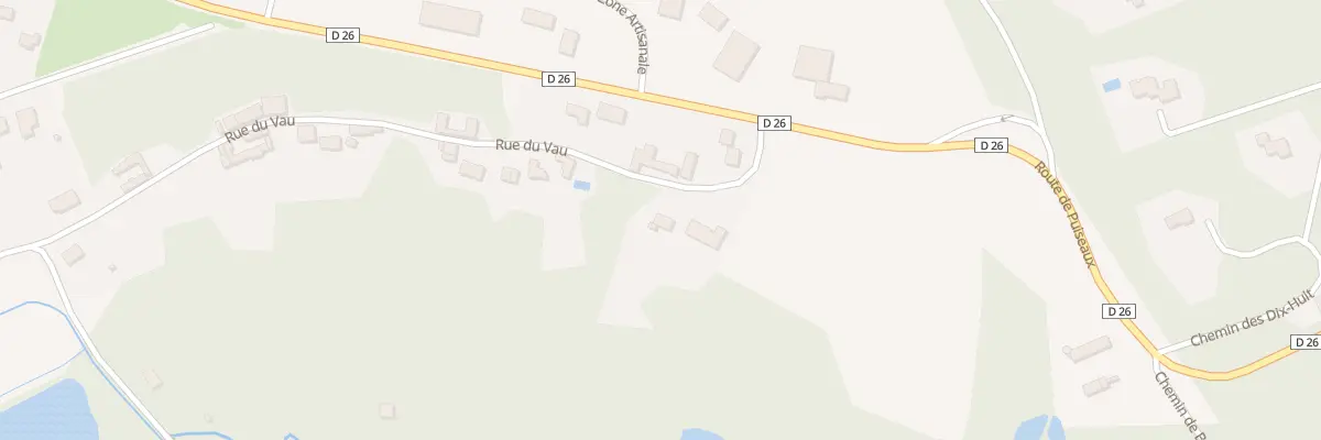 Plan du 24 Rue du Vau à Estouy