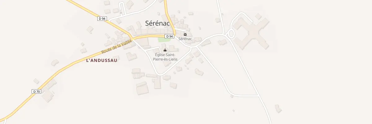 Plan du 22 Che de la Fagearie à Sérénac