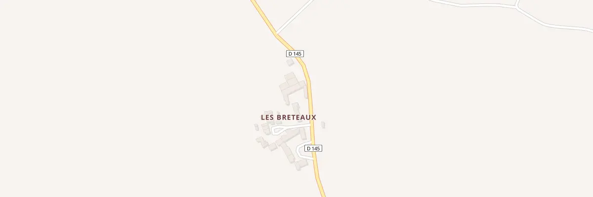 Plan du 36 Les Breteaux à Crézançay-sur-Cher