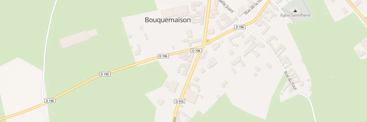 Plan du 3 Rue de Doullens à Bouquemaison
