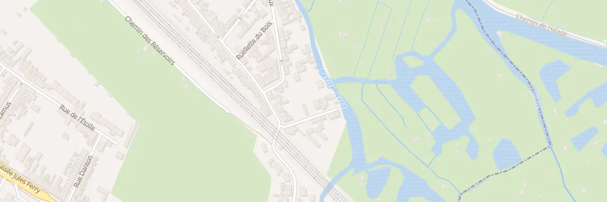 Plan du 137 Rue Haleine Ridoux à Amiens