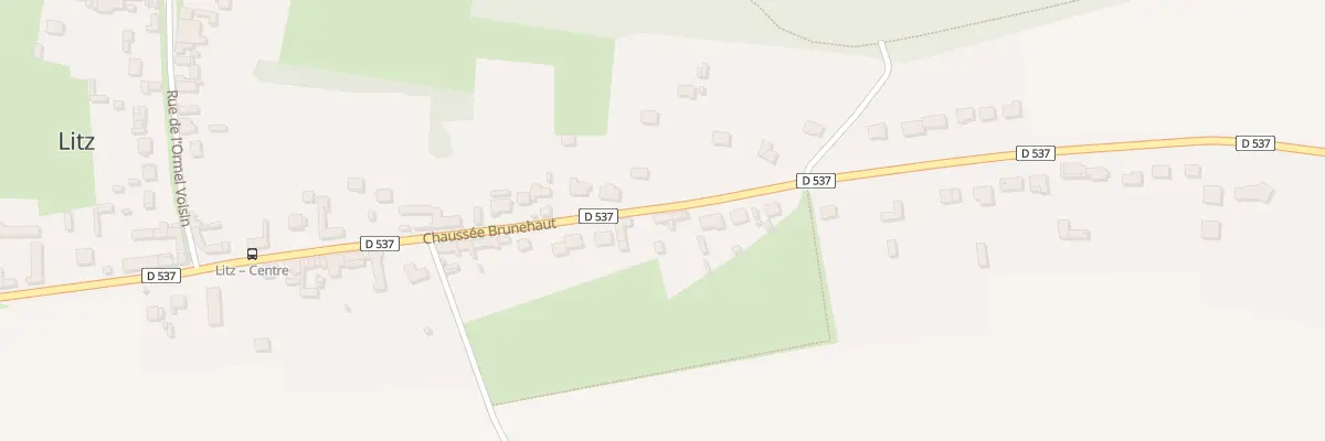 Plan du 52 Chs Brunehaut à Litz