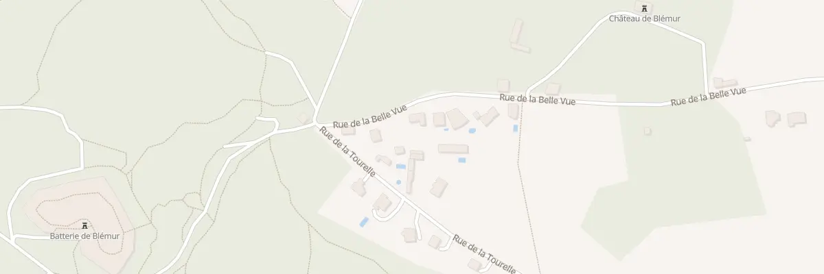 Plan du 4 Rue de la Belle Vue à Piscop