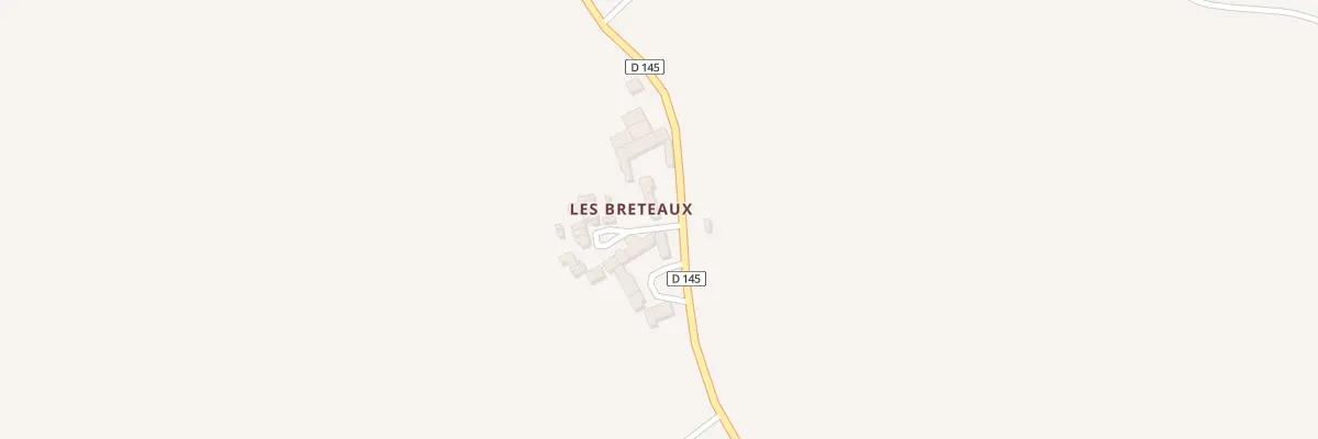 Plan du 36A Les Breteaux à Crézançay-sur-Cher
