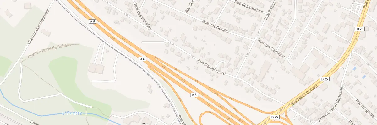 Plan du 41B Rue Daniel Niord à Savigny-sur-Orge