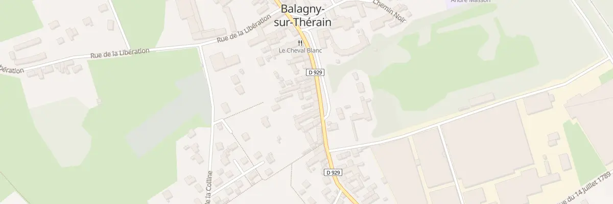 Plan du 40 Pl Gabriel Péri à Balagny-sur-Thérain