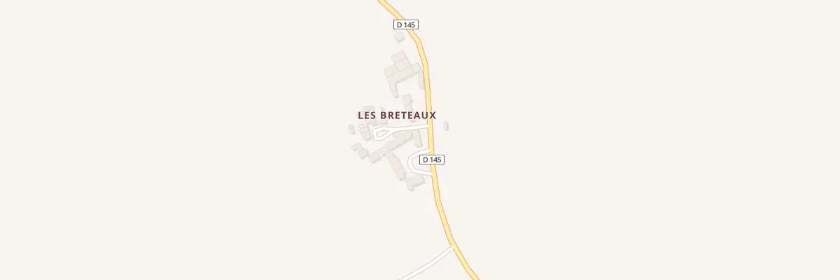 Plan du 41A Les Breteaux à Crézançay-sur-Cher