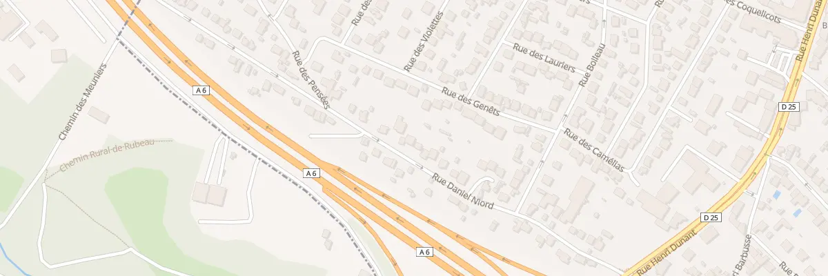 Plan du 40 Rue Daniel Niord à Savigny-sur-Orge