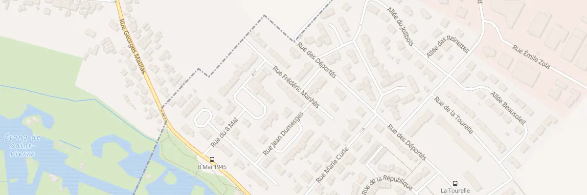Plan du 13 Rue Frederic Manhes à Camon