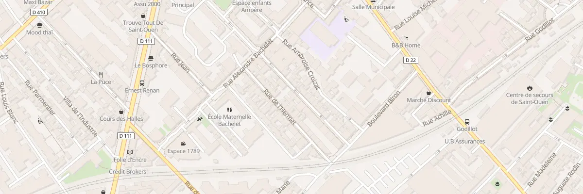 Plan du 56 Rue Anselme à Saint-Ouen-sur-Seine