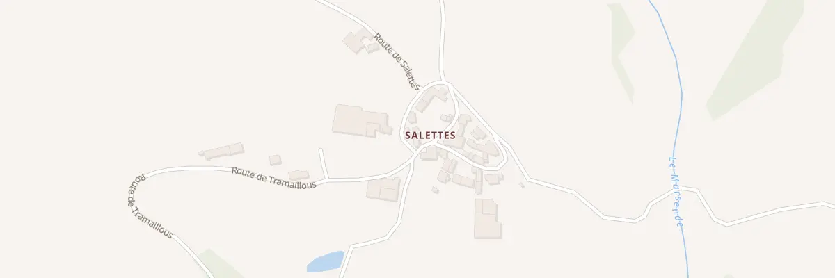 Plan du 5089 Salettes à Castanet