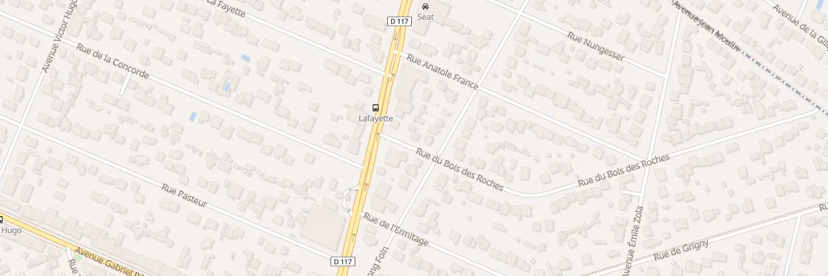 Plan du 1B Rue du Bois des Roches à Sainte-Geneviève-des-Bois