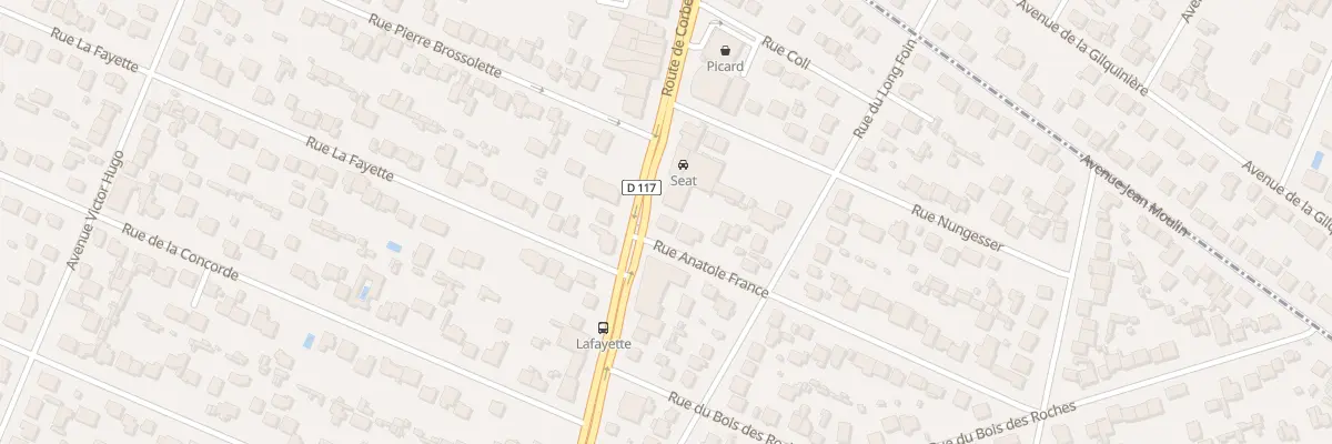 Plan du 1 Rue Anatole France à Sainte-Geneviève-des-Bois