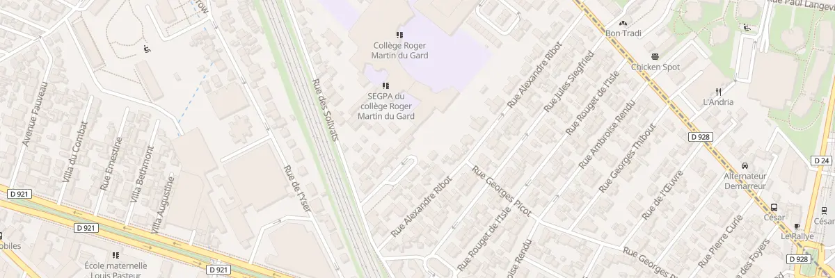 Plan du 67 Rue des Solivats à Épinay-sur-Seine