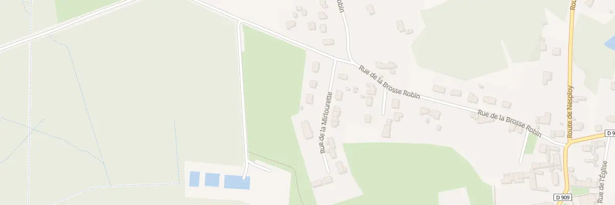 Plan du 8 Rue de la Mirlourette à Sury-aux-Bois