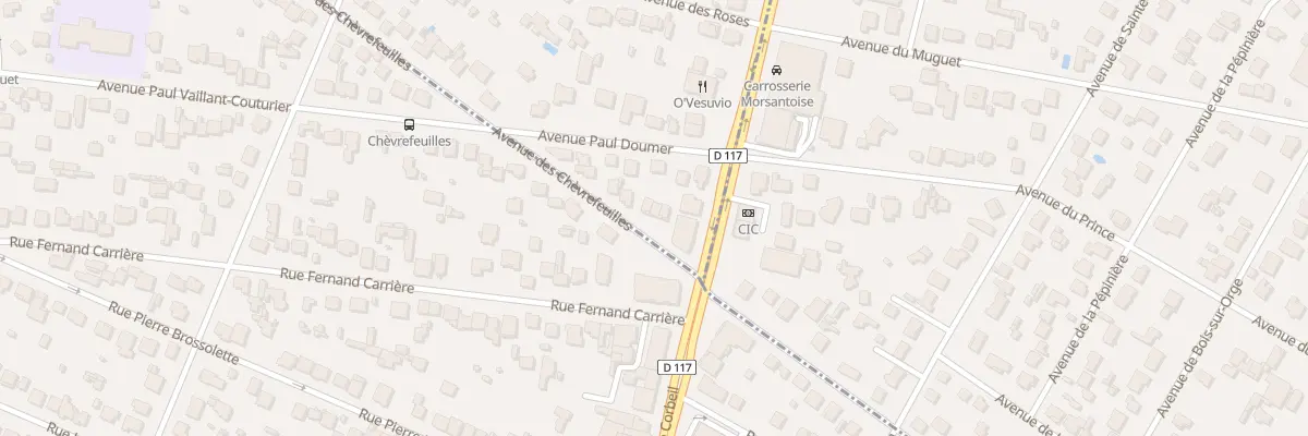 Plan du 2B Av des Chevrefeuilles à Villemoisson-sur-Orge