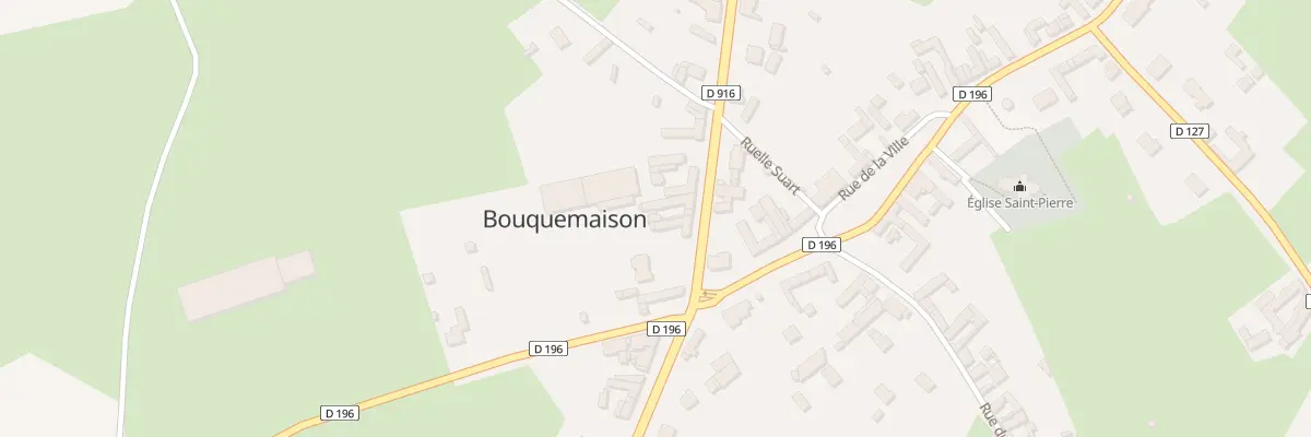 Plan du 6 Rue de St Pol à Bouquemaison