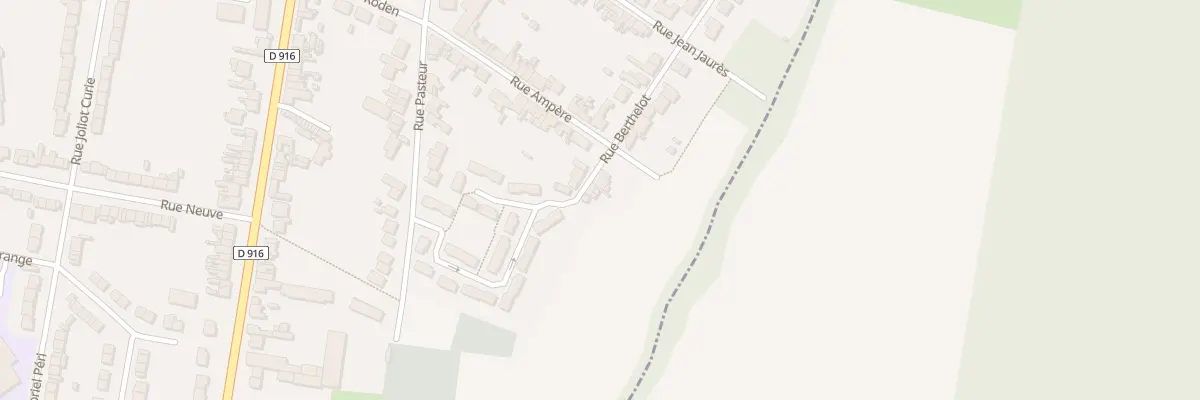 Plan du 61 Rue Berthelot à Saint-Pol-sur-Ternoise