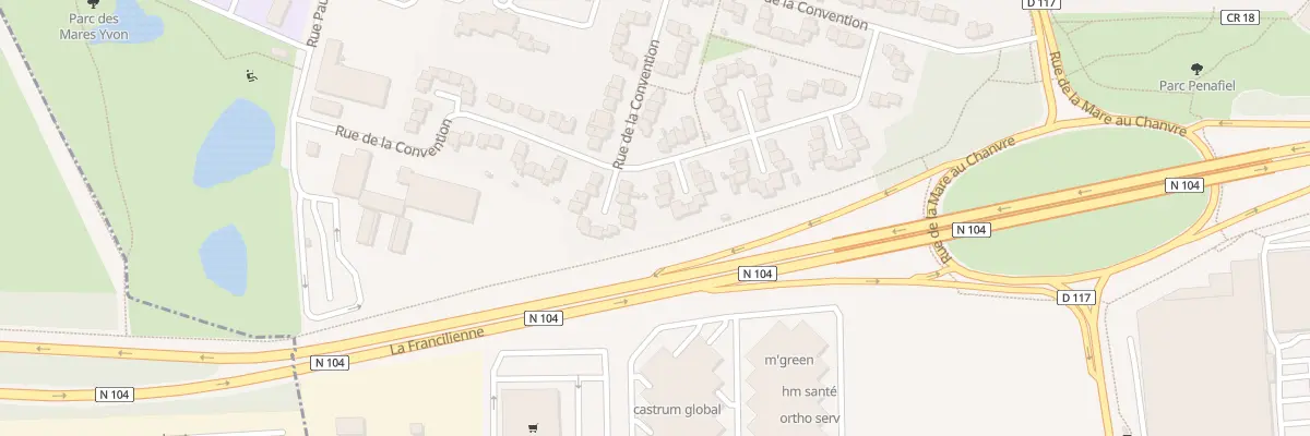 Plan du 48 Rue de la Convention à Sainte-Geneviève-des-Bois