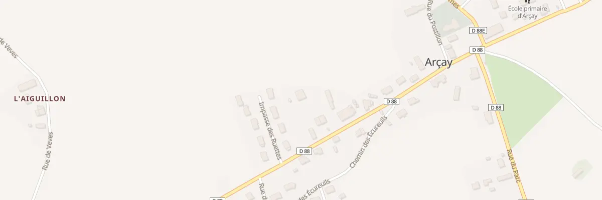 Plan du 32 Rue Grande Rue à Arçay